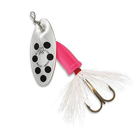 Blue Fox Vibrax Bullet Fly 1 Silver / Hot Pink