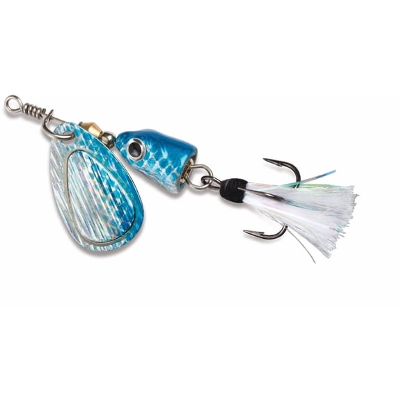 Blue Fox Vibrax Shallow Spinner 1/8 Blue Shad