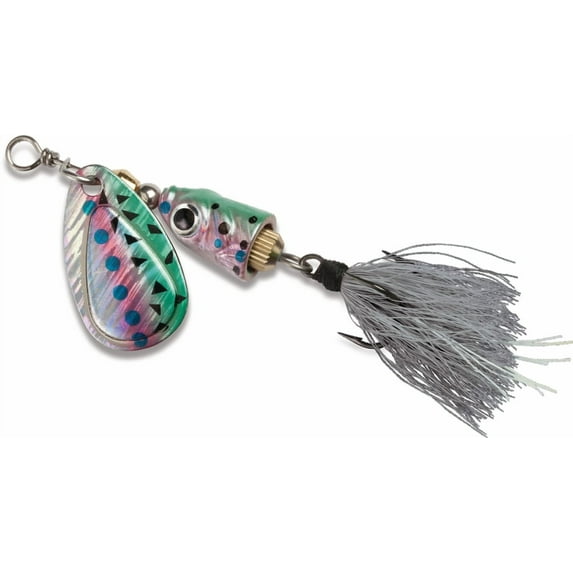 Blue Fox Vibrax Shallow Spinner 1/8 Rainbow Trout