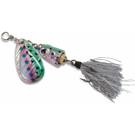 Blue Fox Vibrax Shallow Spinner 3/16 Rainbow Trout