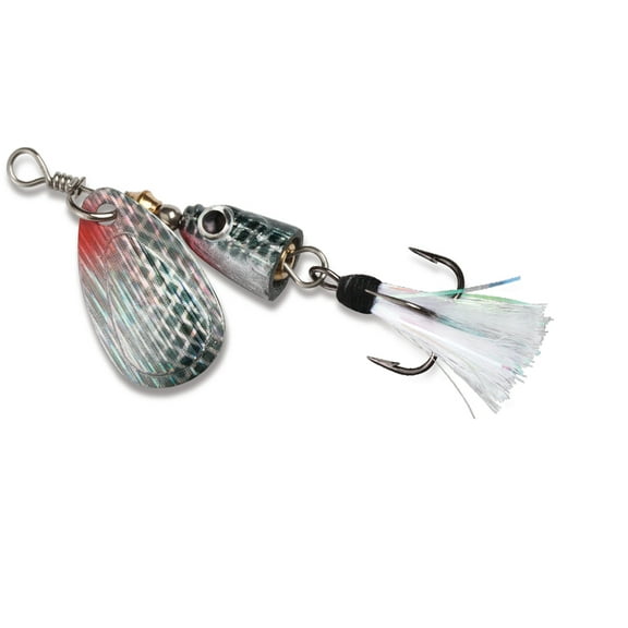 Blue Fox Vibrax Shallow Spinner 3/16 Shiner