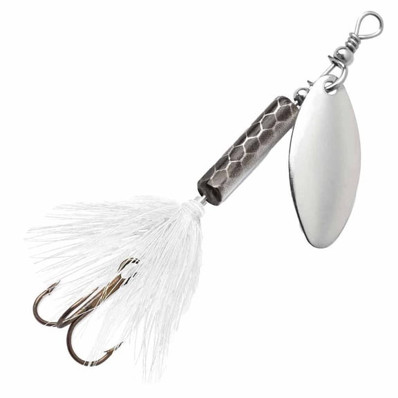 Blue Fox Whip Tail Deep Runner Size 0, Silver, Fishing Lure