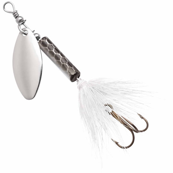 Blue Fox Whip Tail Deep Runner Size 2, Silver, Fishing Lure