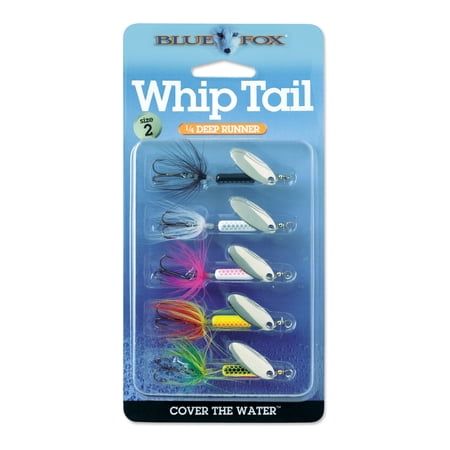 Blue Fox Whip Tail Deep Runner Freshwater Fishing Lures 1/4 Oz.