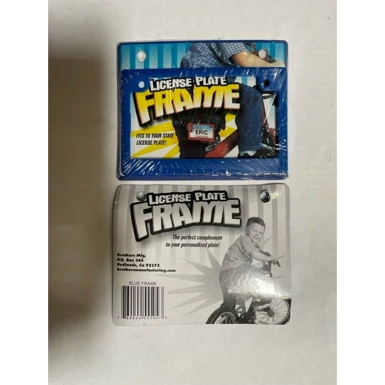 Blue Frame Mini Bike Plate Walmart