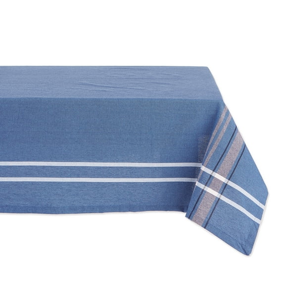 Blue French Chambray Tablecloth 60x120