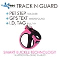 thumbnail image 1 of Blue Frog 2X Track N Guard Pet Health and Safety Harness with Pet Step Counter Mobile App (Fashionable Air Mesh, Reflective Piping & Fleece Trim Design) Pink, Large, 1 of 7