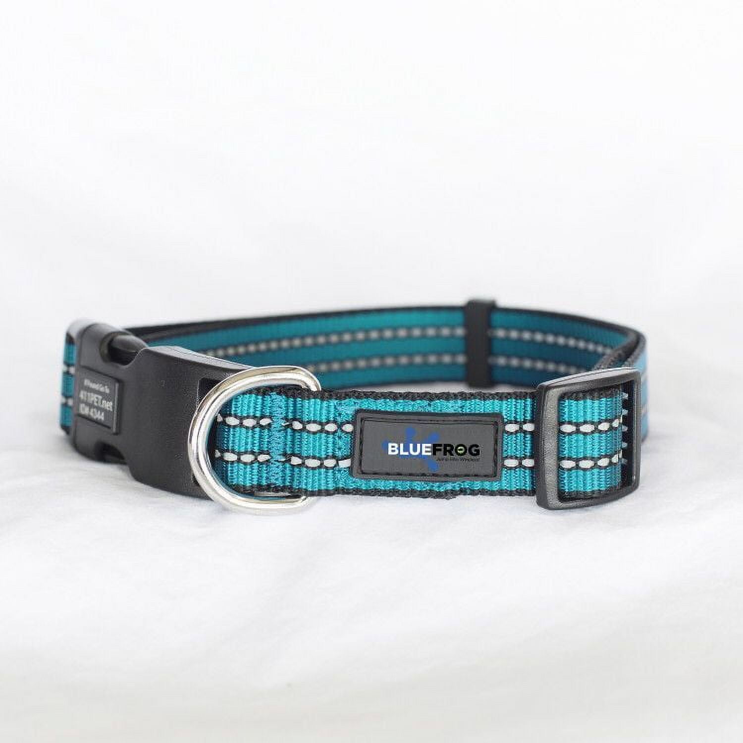 Blue Frog Track N Guard Protective GPS Tracking Dog Collar, Turquoise, Medium