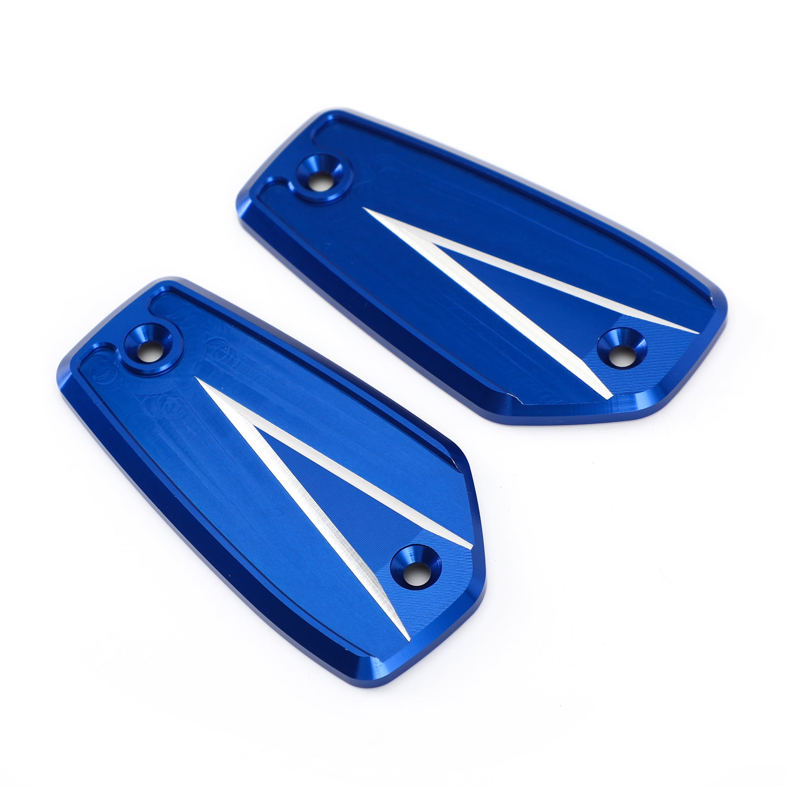 Blue Front Brake Clutch Reservoir Cover Cap For Suzuki Hayabusa