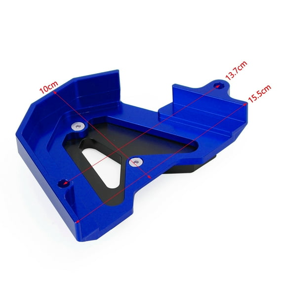 Blue Front Sprocket Cover Chain Guard For KAWASAKI Ninja 250/300/Z300 2013-2017