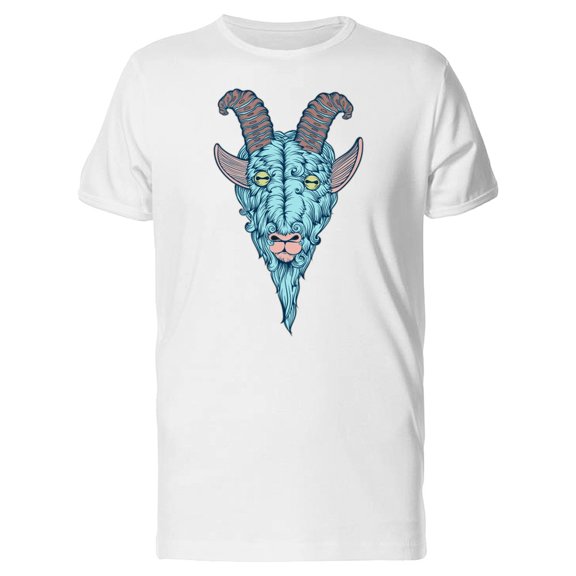 Blue Fur Year Of The Goat T-Shirt Men -Image by Shutterstock, Male Medium