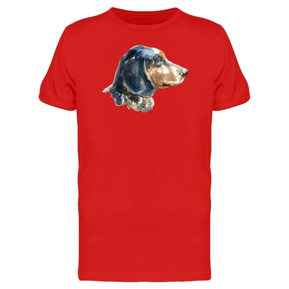 Blue Gascon Sideview Painting T-Shirt Men -Image by Shutterstock, Male Large
