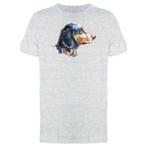 Blue Gascon Sideview Painting T-Shirt Men -Image by Shutterstock, Male XX-Large