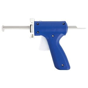 Blue Gel Bait Gun Plastic with Plunger