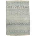 thumbnail image 1 of Blue Geometric 2X3 Modern Oriental Rug, 1 of 11