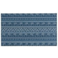 thumbnail image 1 of Blue Geometric Pattern with Elephants Door Rugs,Washable Non Slip Door Mats Indoor,Decorative Door Mats,Entry Mat Indoor for Entrance,Bedroom,Kitchen,Bathroom,17"x30", 1 of 6