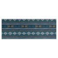 thumbnail image 1 of Blue Geometric Striped Pattern Kitchen Rug Mat,Kitchen Runner Rugs Non Skid Washable,Decorative Kitchen Floor Mats for Kitchen,Sink,Laundry,17"X47", 1 of 5
