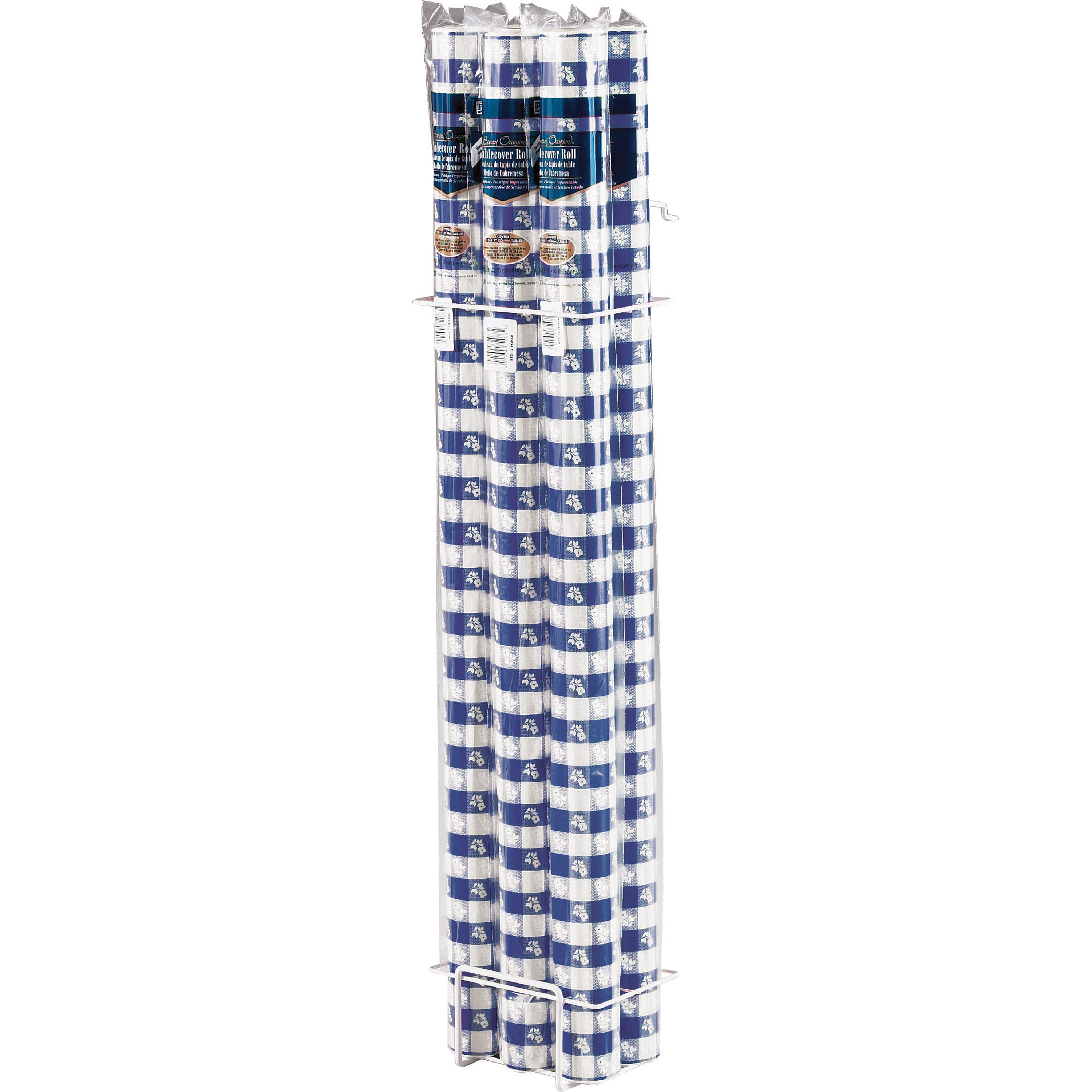 Blue Gingham Banquet Roll, each