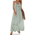 thumbnail image 1 of Blue Gingham Sleeveless Dress Women long dress ladies dresses for special occasions, 1 of 5