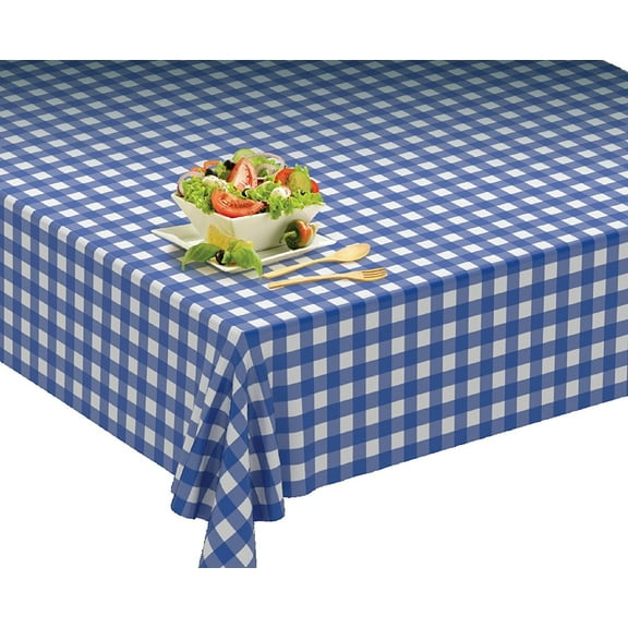 Blue Gingham With Self Cutter