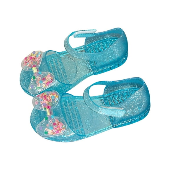 Blue Girls Functional Water Sandals With Lightweight Materials, Comfortable Insole For Enhanced Feel, Great For Summer Fun, Non-Slip Outsole For Protection
