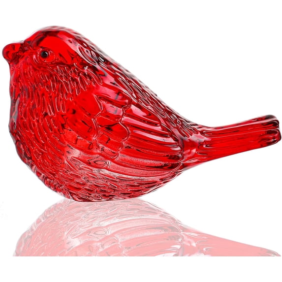 Blue Glass Bird Figurines Bird Gifts for Bird Lovers Women Crystal ...