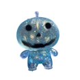 thumbnail image 1 of Blue Glitter Pumpkin Squishy Toy with Slow Rising Transparent Design, Single Pack, for Halloween Party Favors, Relaxation Toy, 1 of 3