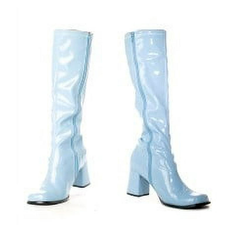Blue gogo boots hot sale