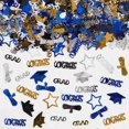 Blue and Gold Graduation Confetti 2000Pcs 2.1oz Class of 2026 ...