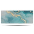 thumbnail image 1 of Blue Gold Marble Pattern Bathroom Rugs Mat,Non Slip Microfiber Bathroom Rug,Rubber Backing,Soft Bathroom Mats for Bathroom Floor,Tub and Shower,60x24in(150x60cm), 1 of 5