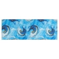 thumbnail image 1 of Blue Gold Marble Pattern Kitchen Rug Mat,Kitchen Runner Rugs Non Skid Washable,Decorative Kitchen Floor Mats for Kitchen,Sink,Laundry,17"X47", 1 of 5