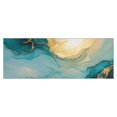 thumbnail image 1 of Blue Gold Marble Pattern Kitchen Rug Mat,Kitchen Runner Rugs Non Skid Washable,Decorative Kitchen Floor Mats for Kitchen,Sink,Laundry,17"X47", 1 of 5