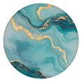 thumbnail image 1 of Blue Gold Marble Pattern Round Fitted Tablecloth with Elastic Edge,Dining Table Cover Waterproof,Outdoor Round Tablecloth for Camping,Dining,Indoor and Outdoor, 1 of 7