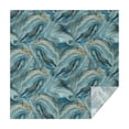thumbnail image 1 of Blue Gold Marble Pattern Square Tablecloth,Waterproof Square Table Cover,Wipeable Spillproof Washable Table Cover for Home Kitchen Party Decor 42"X42"(107x107cm), 1 of 6