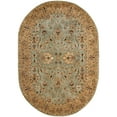 thumbnail image 1 of Traditional Rug - Persian Legend -Blue/Gold-Color:Blue/Gold,Design:Traditional,Shape:Oval,Size:8'L x 5' W, 1 of 4