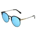thumbnail image 1 of Blue Gradient Lens Metal Frame Sunglasses - UV Protection Fresh Outdoor & Daily Eyewear, 1 of 5