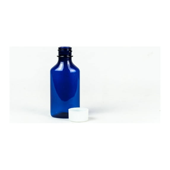 Blue Graduated Ovals With Child Resistant Caps