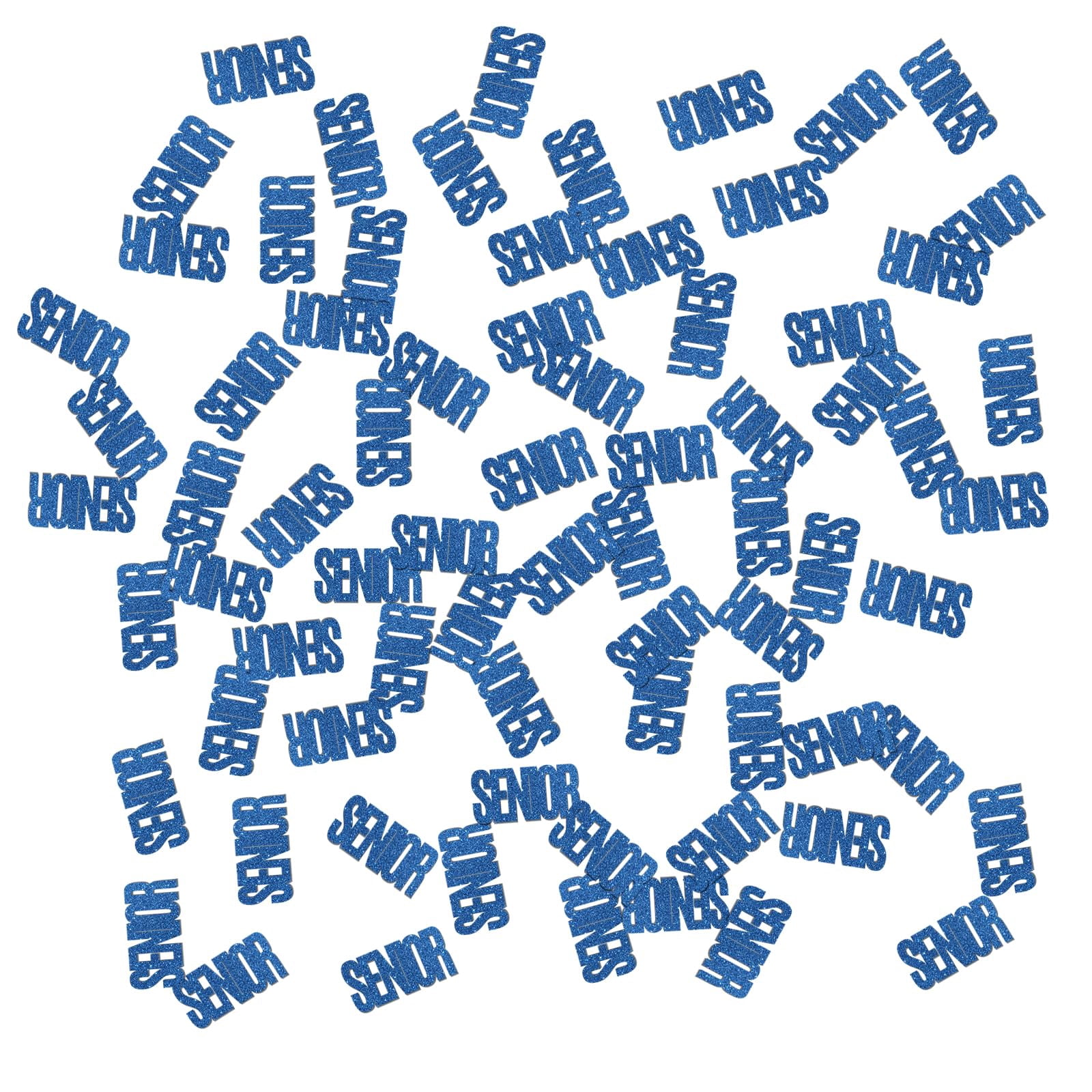 Blue Graduation Confetti Paper Scatters 120pcs Table Decor Party ...
