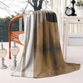 thumbnail image 1 of Blue & Gray Abstract Art Graffiti Flannel Blanket Soft & Breathable Bed Throw Blanket for Sofa Chair Bed Home Decor 50x60inch Funny Plush Blanket for Baby Toddler Women Friends, 1 of 5