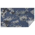 thumbnail image 1 of Blue Gray Camo Digital Pattern Rectangle Tablecloth 60"x102",Waterproof Polyester Rectangle Table Cloth, Wipeable Spillproof Polyester Tablecloth for Dining, Camping, Indoor and Outdoor, 1 of 6