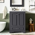 thumbnail image 1 of Blue Gray Color - Versatile Storage Solutions - Bathroom Use - Sturdy and Tidy Space, 1 of 7