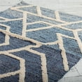 thumbnail image 1 of Blue & Gray Cotton Tufted Rug, 1 of 1