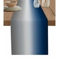 Blue Gray Gradient Abstract Table Runner Home Wedding Table Mat