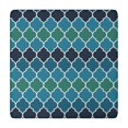 thumbnail image 1 of Blue Green Checkered Pattern Square Fitted Tablecloth with Elastic Edge,Square Table Cover,Washable Elastic Table Cover for Home Kitchen Party Decor 34"x34", 1 of 6