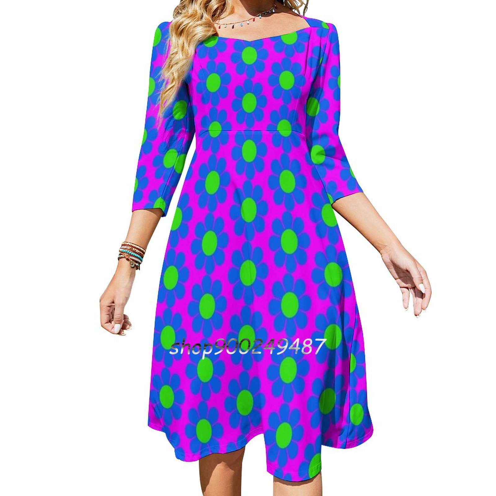 Green Hippie Dress Green Long Hippie Dresses Boho Bridesmaid Dress Long  Green Hippie