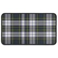 thumbnail image 1 of Blue Green Plaid Checkered Pattern Door Rugs,Washable Non Slip Door Mats Indoor,Decorative Door Mats,Entry Mat Indoor for Entrance,Bedroom,Kitchen,Bathroom,30"x17", 1 of 6