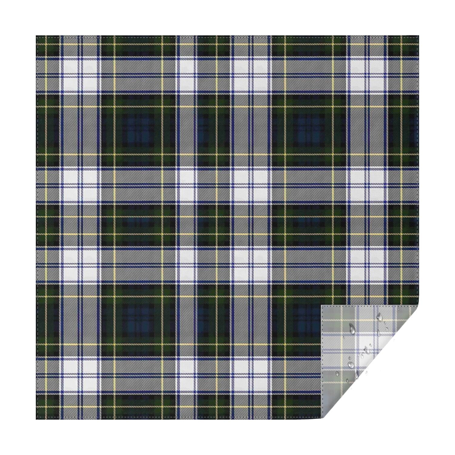 Squared Table Cover Zigzag Blues main image 1