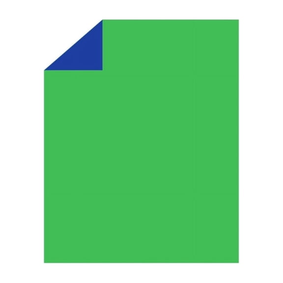Blue+Green Screen 2 Sides Photo Background Photography Backdrops Solid Green Color Backdrop Cloth For Photography Studio