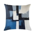 thumbnail image 1 of Blue And Grey Abstract Art Artwork Pillow Covers,Blue And Grey Abstract Art Artwork Throw Pillow Covers 20"×20" ,Living Room Sofa Couch Pillow Covers,Decorative Pillow Covers, 1 of 1
