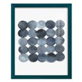 thumbnail image 1 of Blue Grey Density I -Framed Print w/glass-Ocean Blue, 1 of 7
